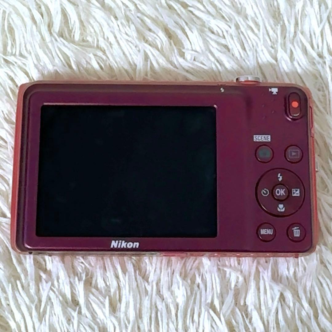 実写美【動作確認済】Nikon COOLPIX S3500 ピンク