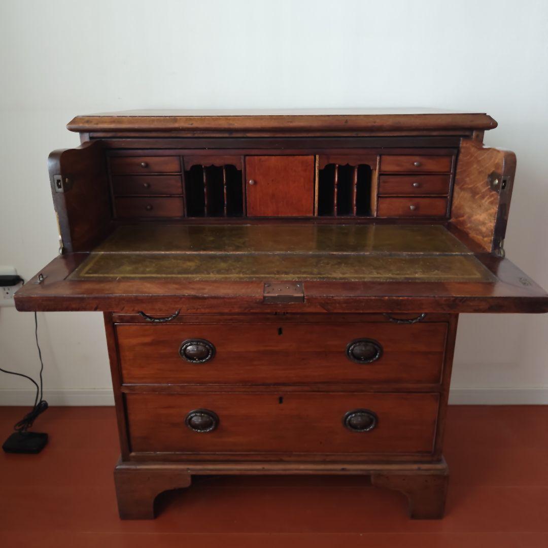 【たのめる便送料込み】英国　アンティーク　ライティング・デスク　ビューロー