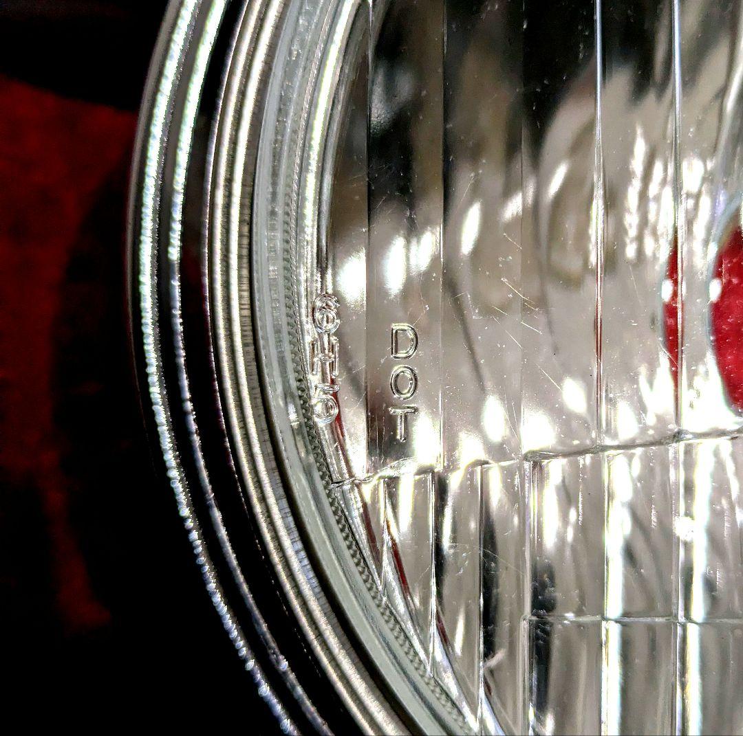 Koitoオートバイヘッドライト180mmメッキ！中古！