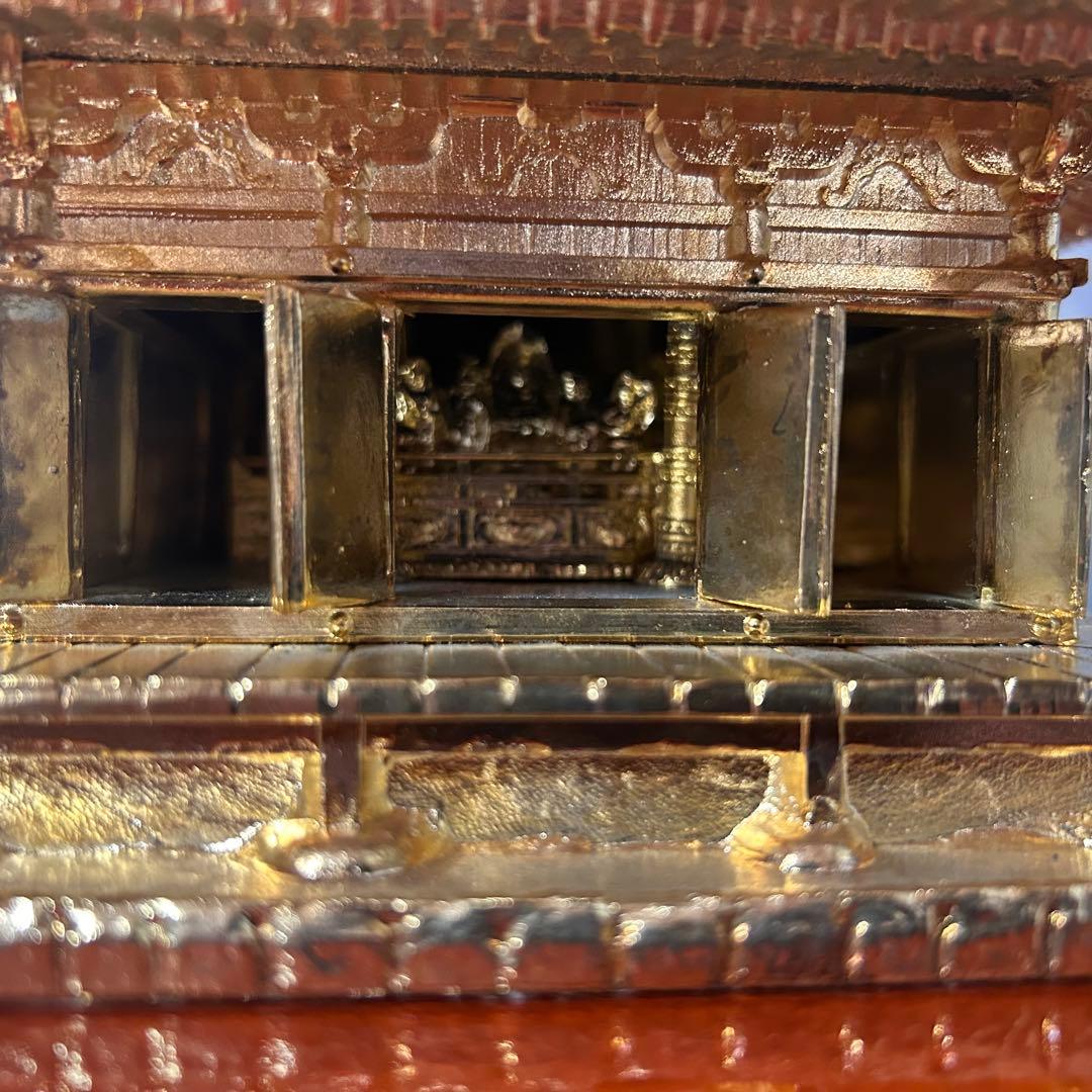 【超希少！】NHK 大河ドラマ 炎立つ 完全予約販売 金色堂 置物 1993年