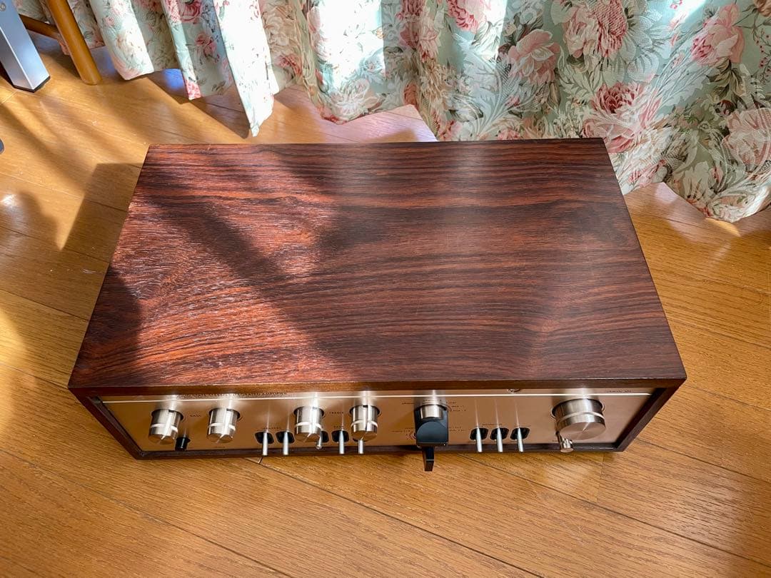 値下 極上品ヴィンテージ LUXMAN L-504 ラックスマンプリメインアンプ