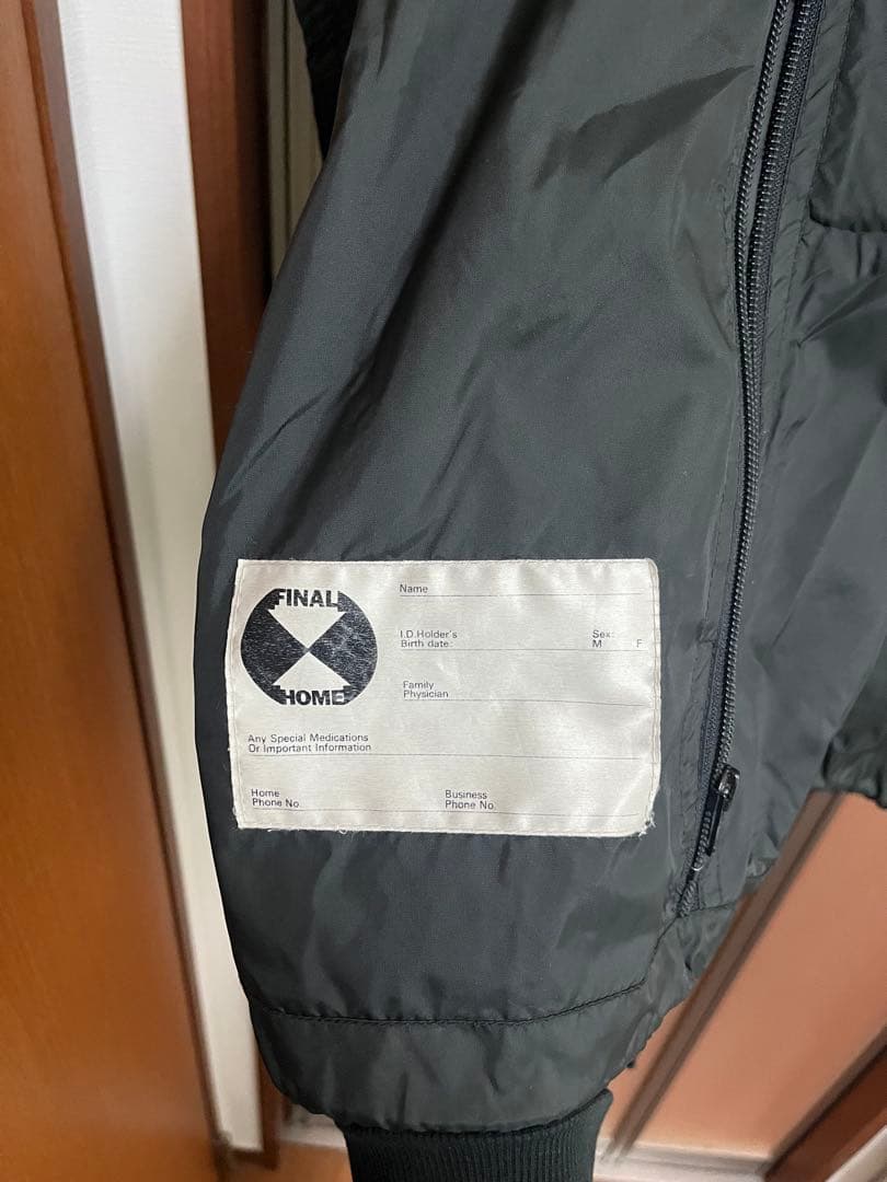 C*y様 希少 FINAL  ブラックナイロンジャケット