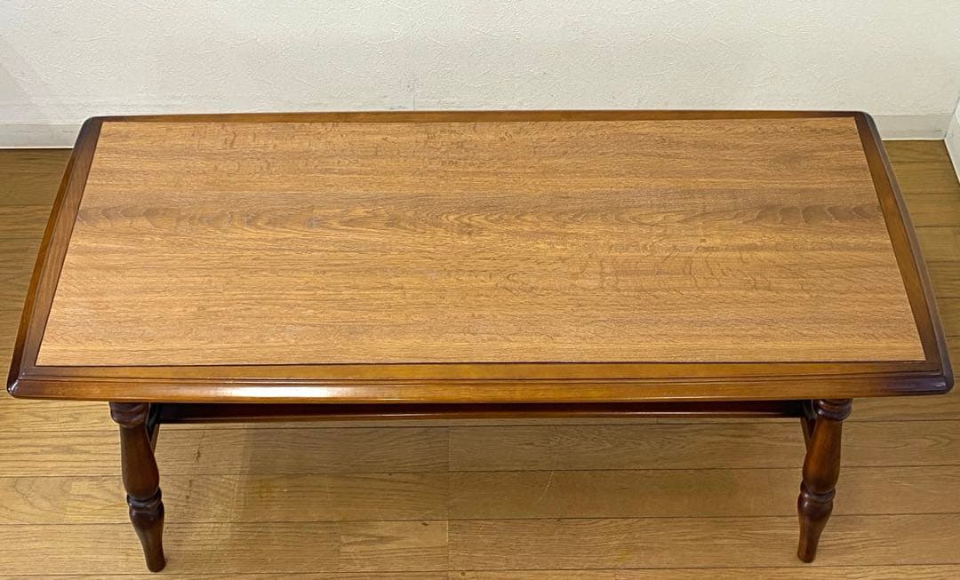 アンティーク カリモク コロニアル センターテーブル ローテーブル