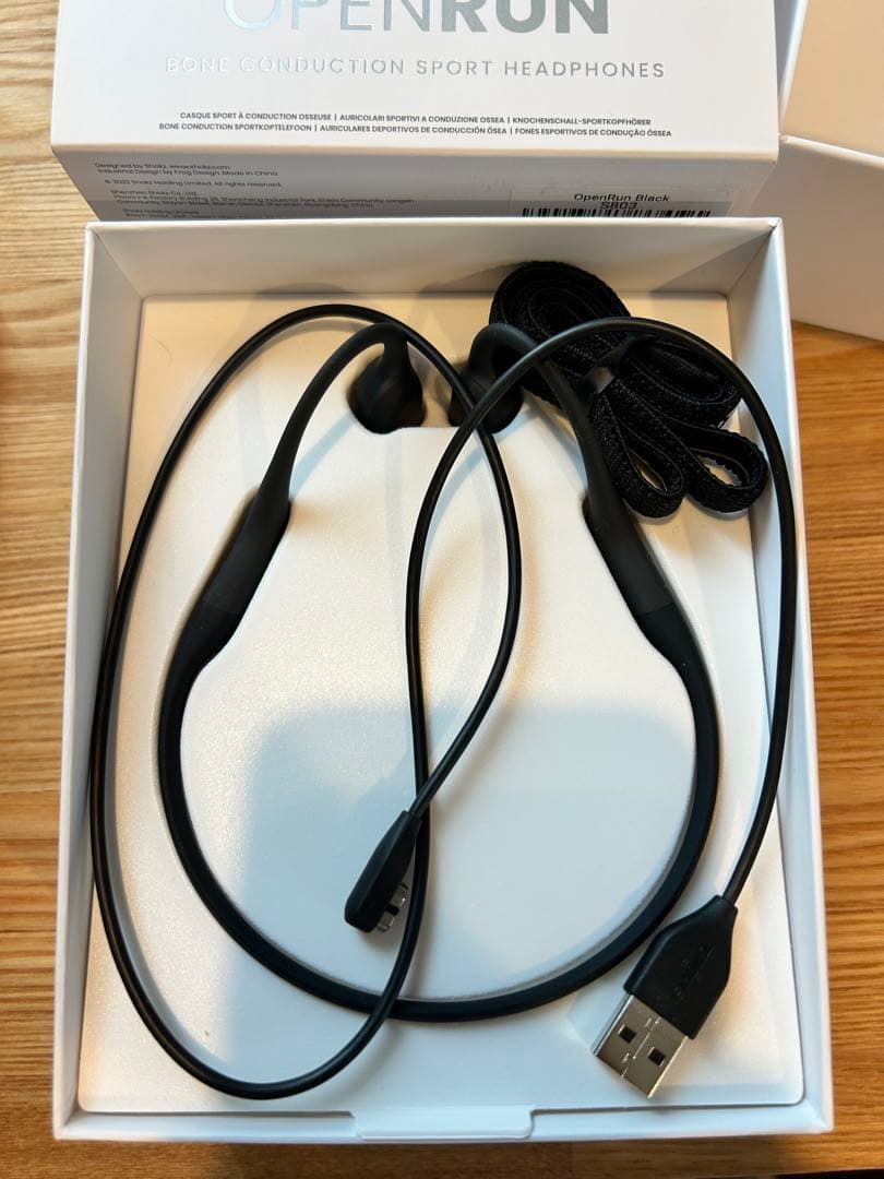 SHOKZ Open Run 骨伝導イヤホン