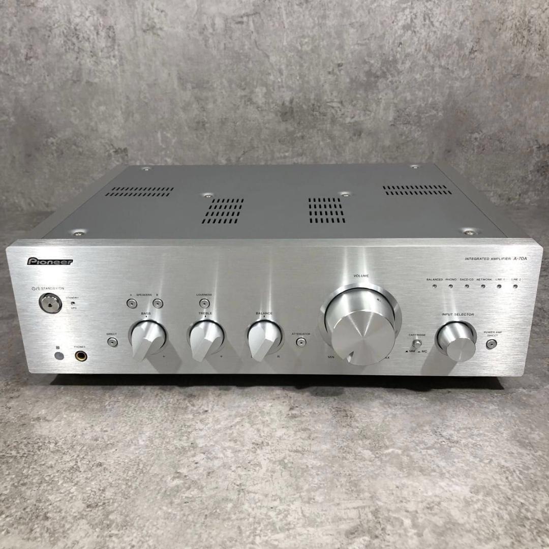 極美品 レア PIONEER パイオニア プリメインアンプ アンプ A-70A