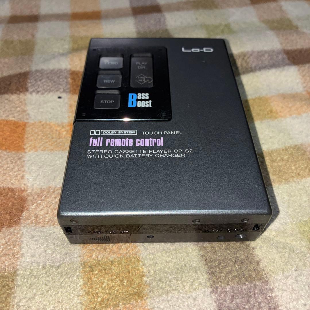 【JUNK】 ポータブルカセットプレイヤー Lo-D HITACHI CP-S2