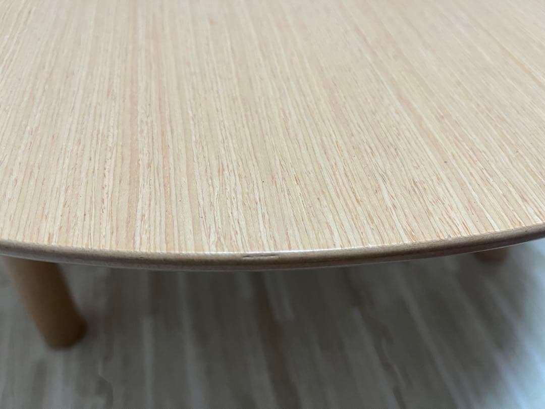 早い者勝ち 無印良品 楕円形こたつ 大 MJ-KD2-N 2022年製 布団付き