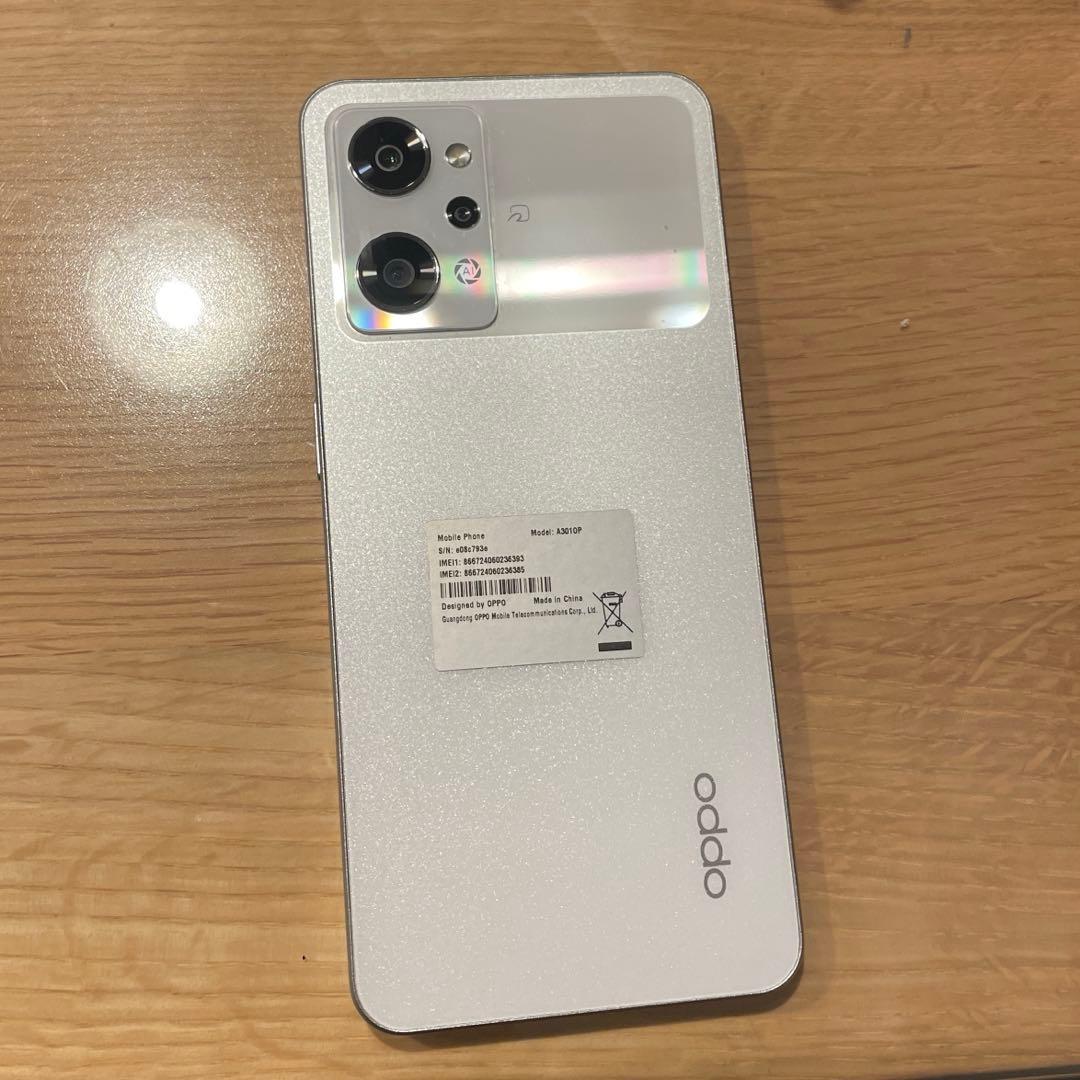 OPPO Reno9 A ホワイト