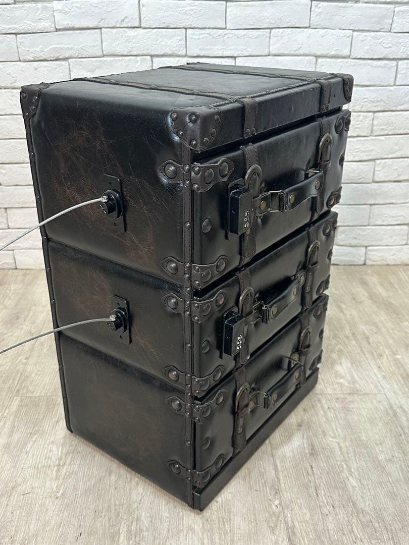 【東京都23区配送無料】アンティーク　チェスト　棚　ナイトテーブル　サイド　寝室