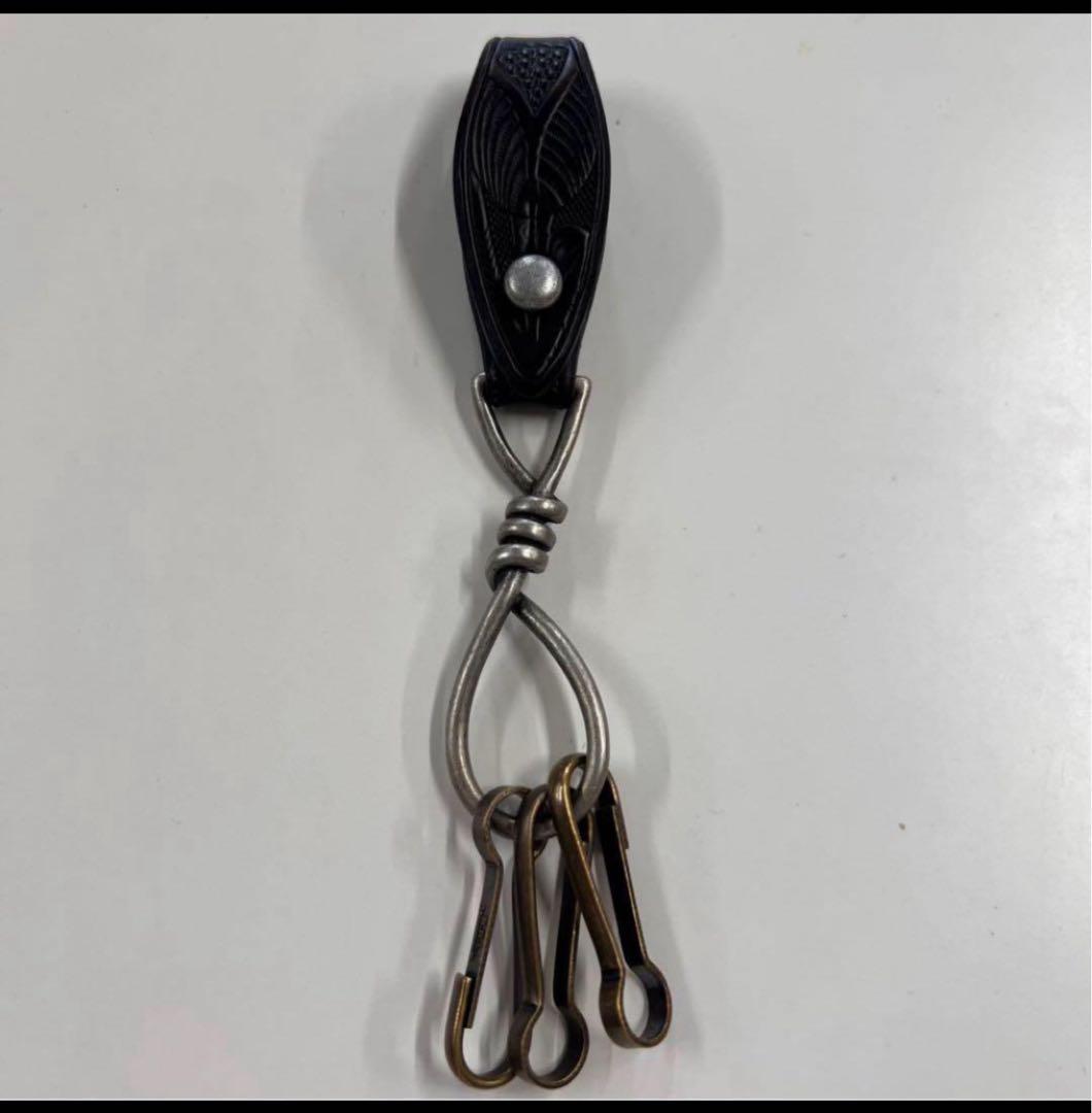 に*ち様 〆　RRLダブルアールエル キーフック　リングセット キーホルダー