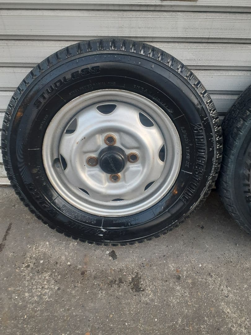 軽トラ ハイゼットトラック ブリジストン スタッドレスタイヤ&ホイール