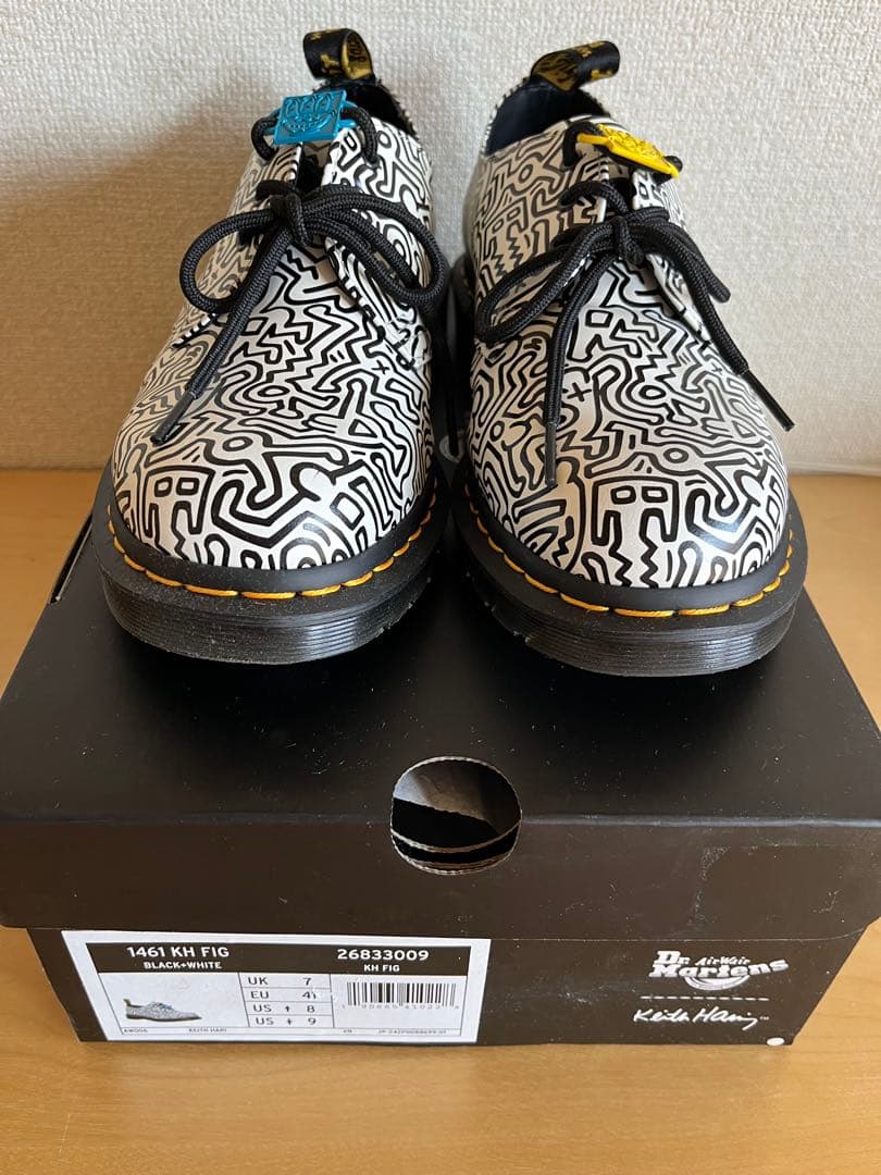 2*i様 Dr.Martens×KEITH HARING/3ホール レザー シュ
