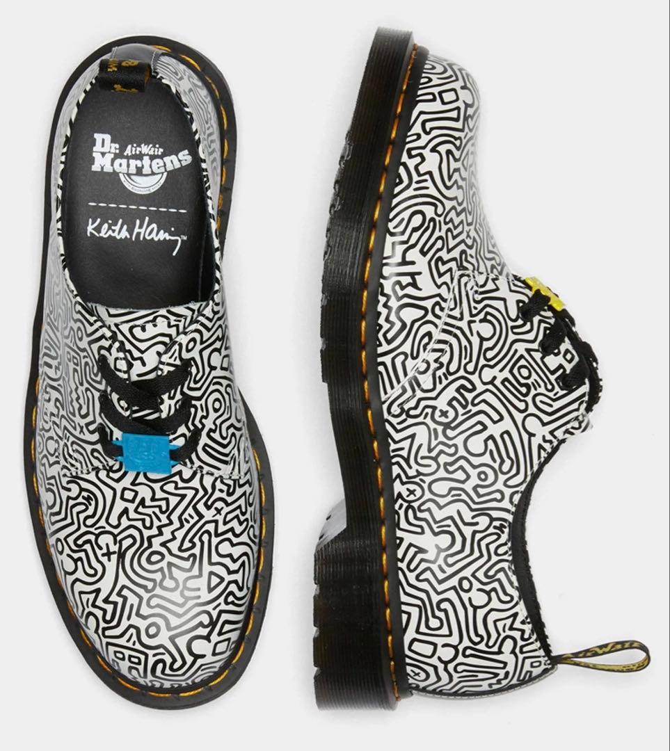 2*i様 Dr.Martens×KEITH HARING/3ホール レザー シュ