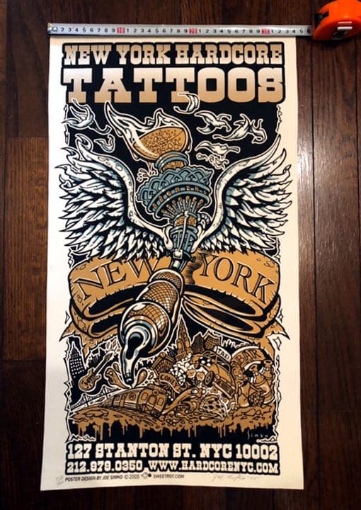 AGNOSTIC FRONT_NYHC TATOOデットストック限458/500