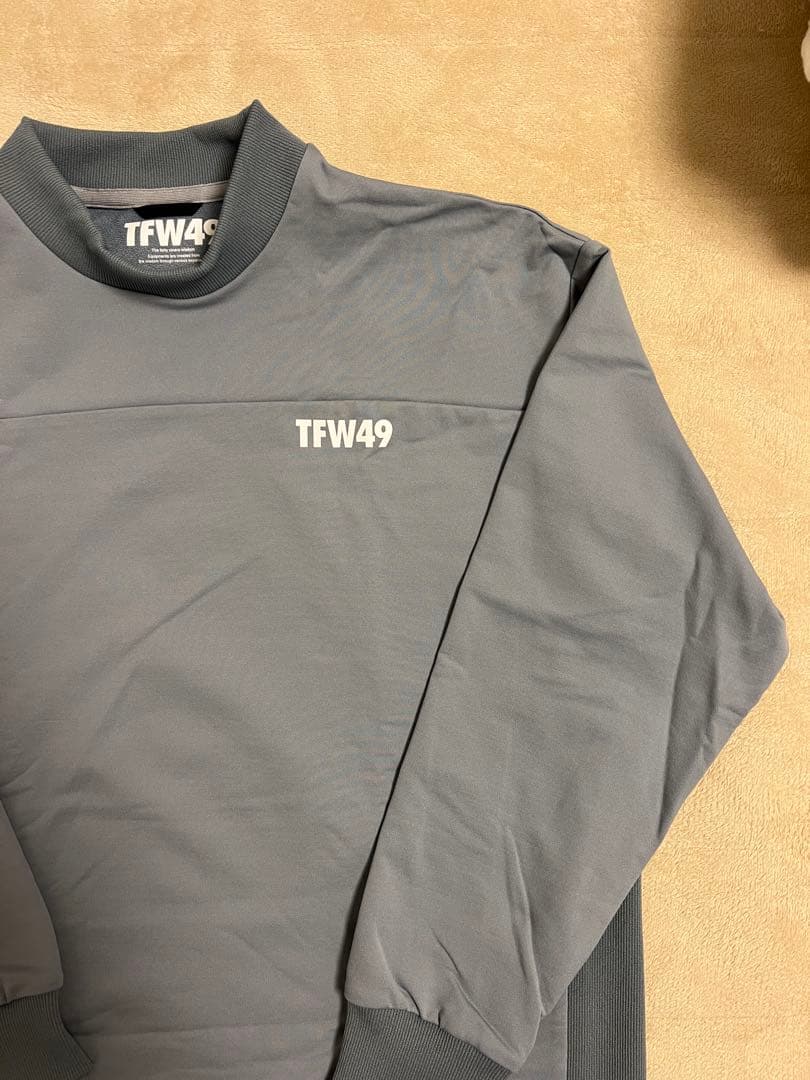 TFW49 ハーフモックネック　トレーナー