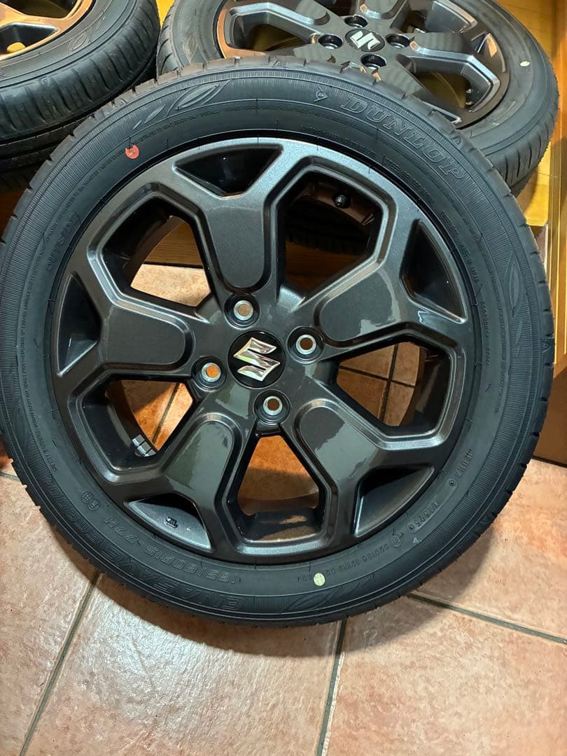値下げします！ 新車外し スズキハスラータフワイルド　純正タイヤホイールセット