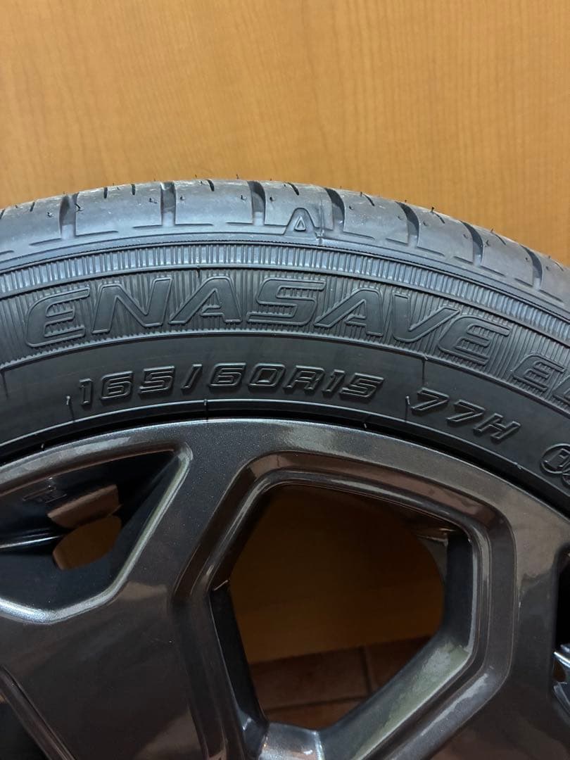 値下げします！ 新車外し スズキハスラータフワイルド　純正タイヤホイールセット