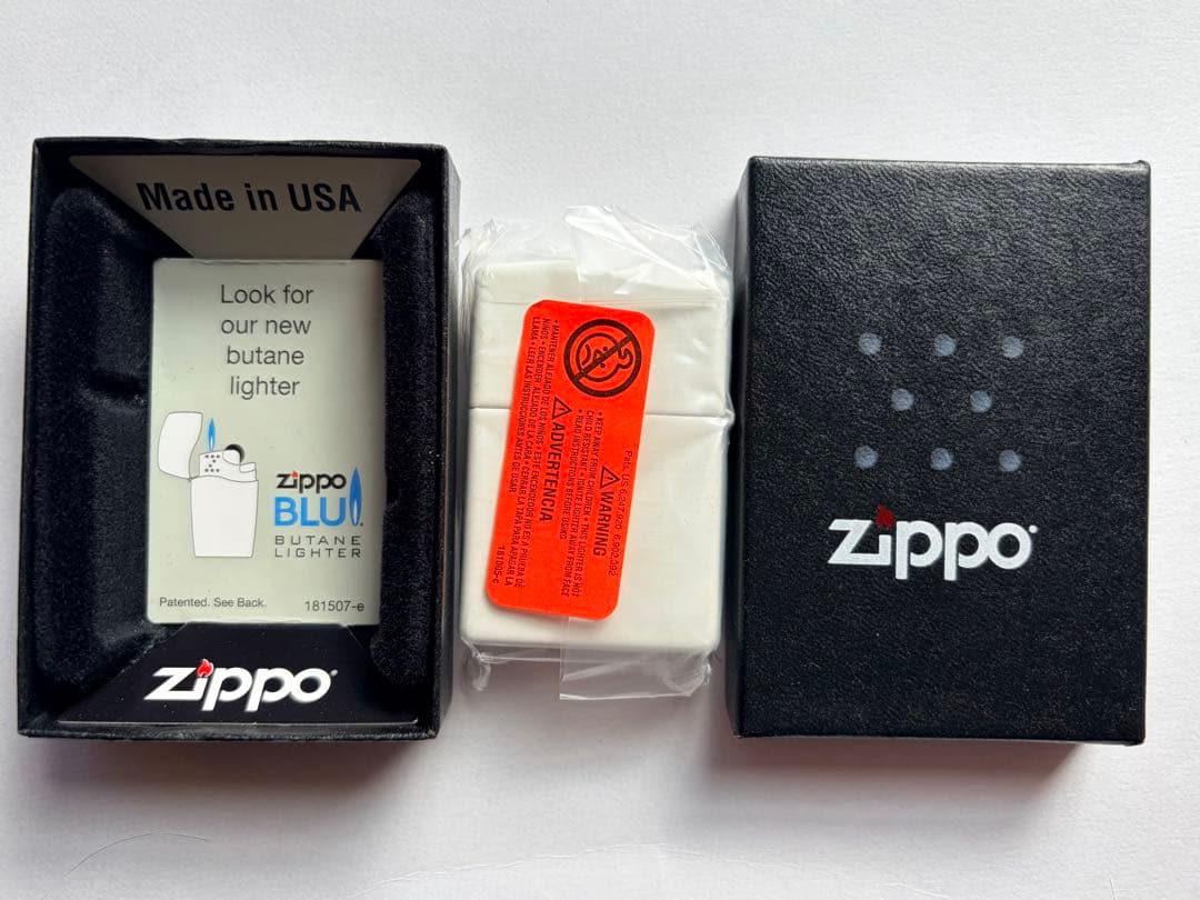 SUPREMEシュプリーム ZIPPOジッポライターWhite2012AW