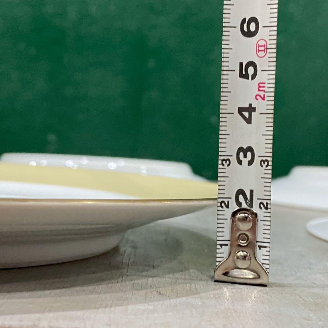 大倉陶園 イエロー デザート皿 19.5cm 食器 セット インテリア