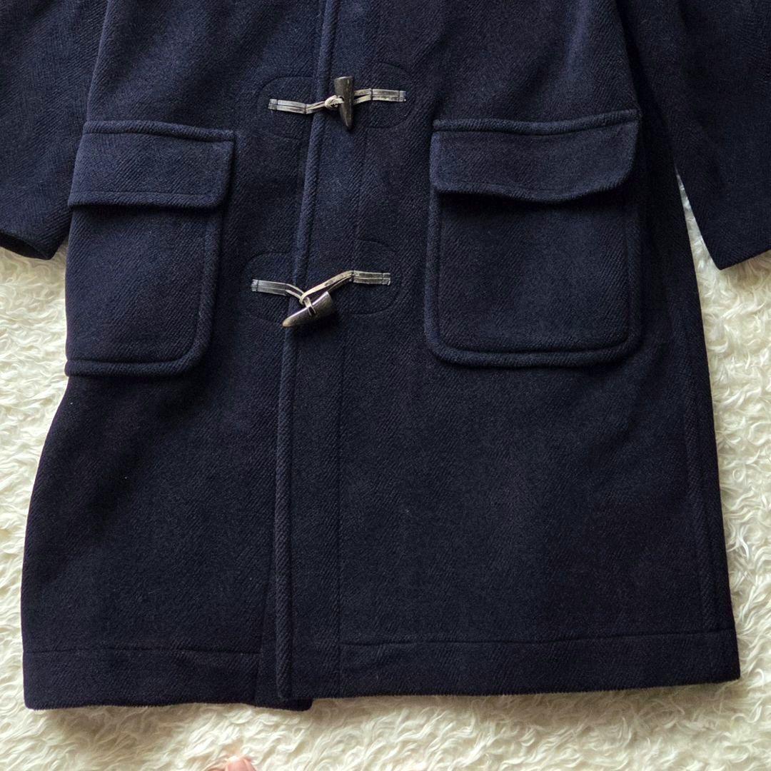 あにあに様希少✨FIRST 英国製 ダッフルコート ヘリンボーン メルトン　M