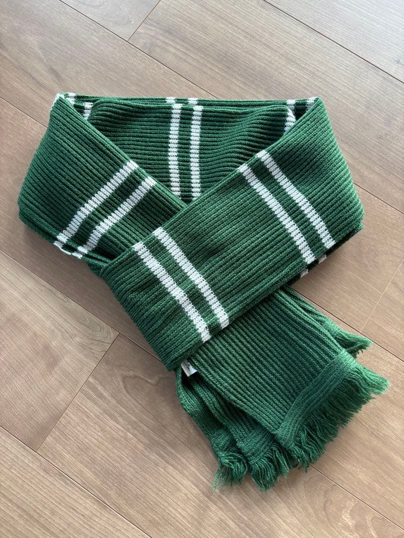 スリザリンローブ フード付きマフラーセット　サイズＬ　パーク内購入1度着用