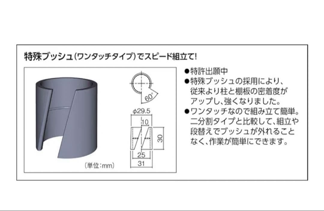 TRUSCO 3段スチールラック PEW-963-G75-W