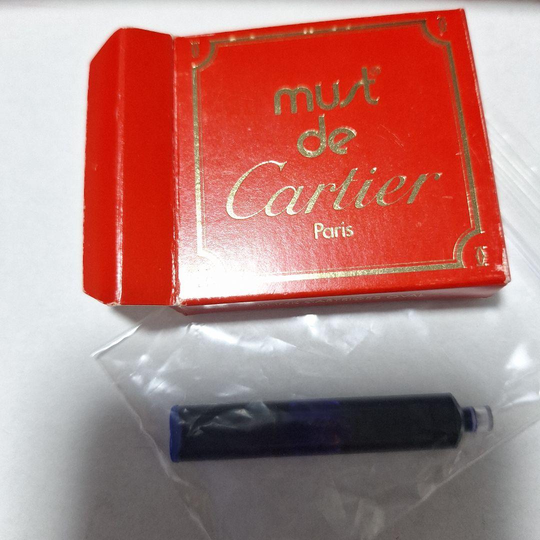 [美品、ペン先新品交換済み]カルティエ　Cartier 万年筆　クリーニング済み