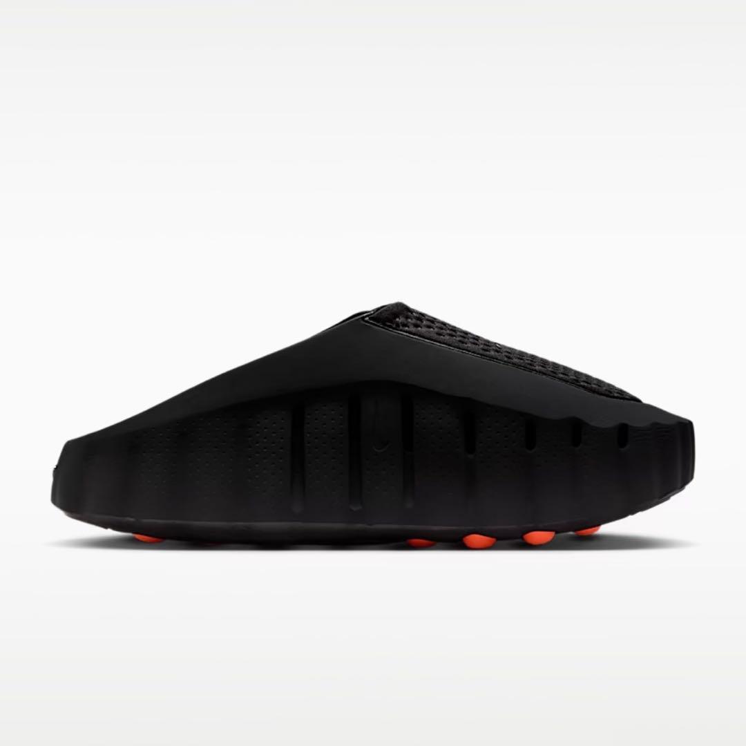 靴 Nike Mind 001 Mules \"Black/Hyper Crimson