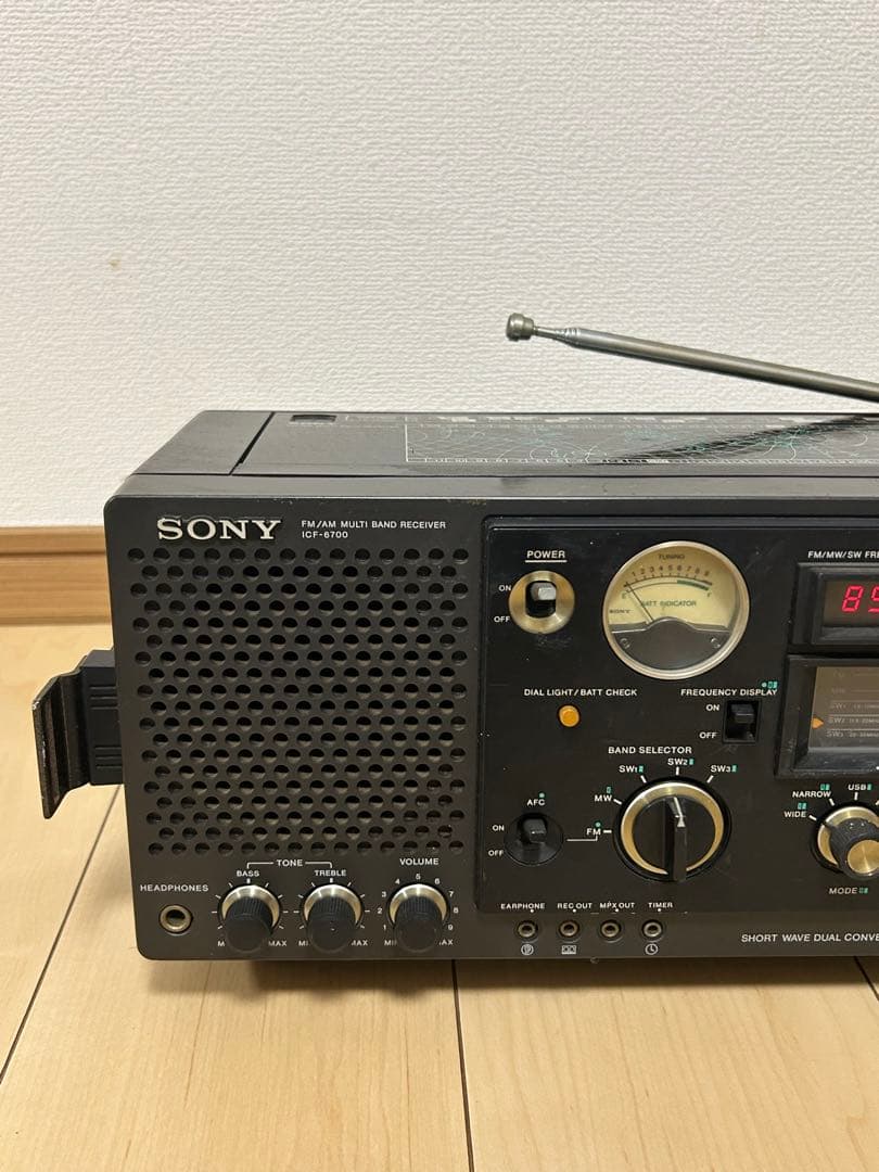 SONY ICF-6700 ５バンドマルチバンドレシーバー　BCLラジオ