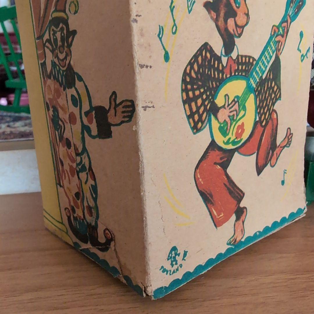 ゼンマイ仕掛け　お猿さん2体