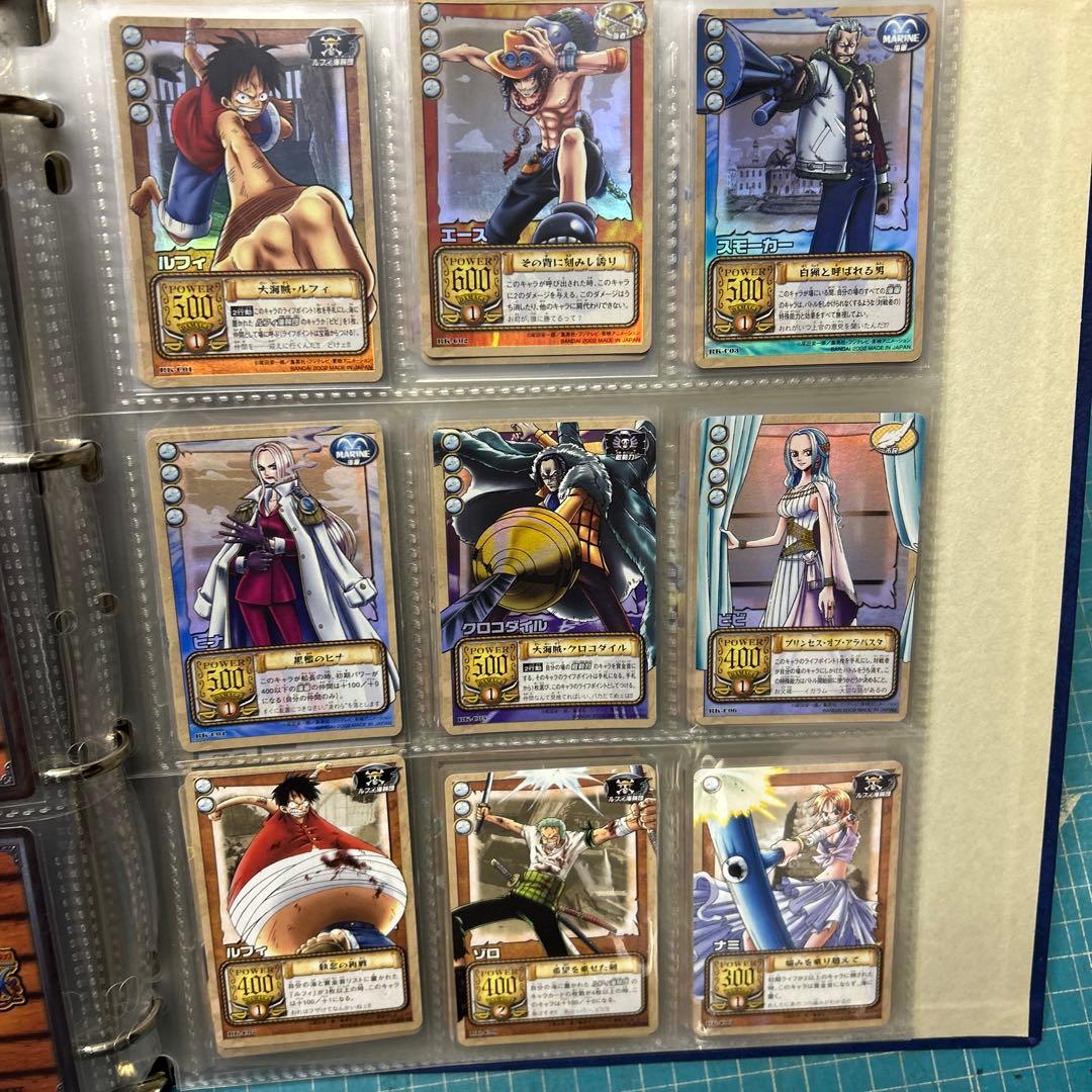 n*す様 カードダスマスターズ　バインダーつき　ワンピースカードゲーム　当時物
