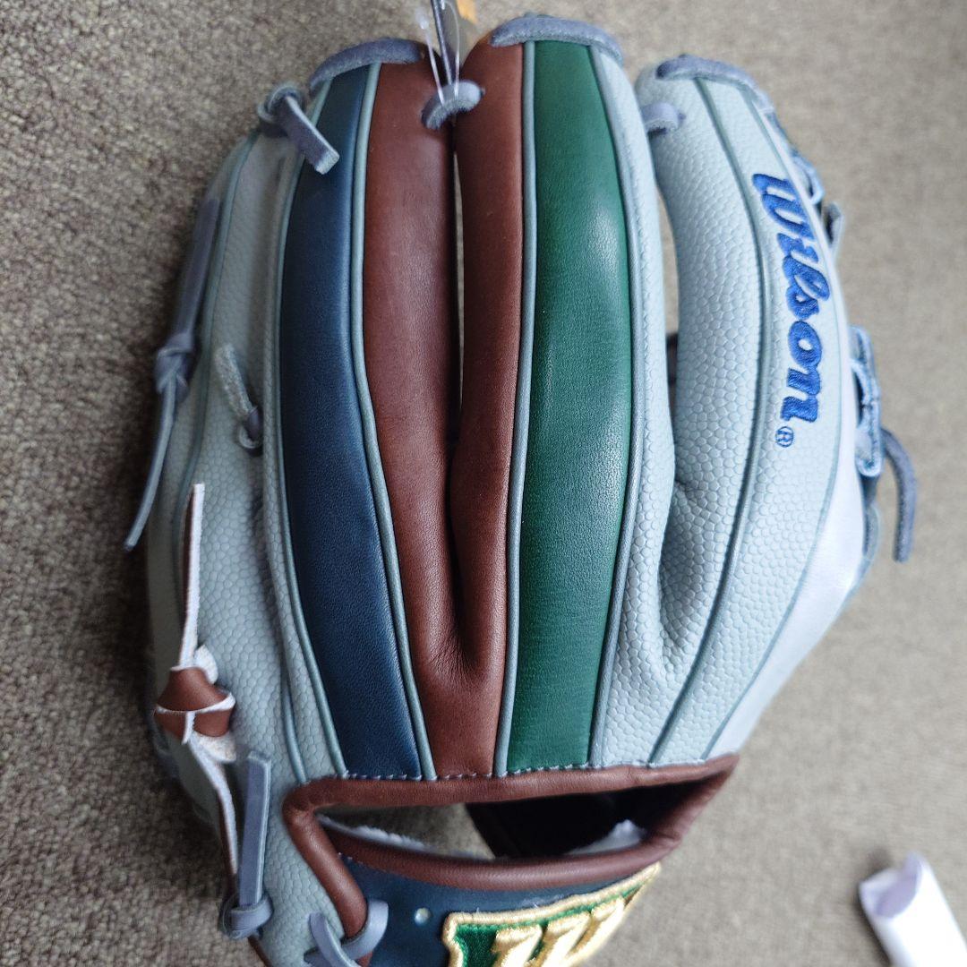 wilson wanabe hero 内野手用一般軟式野球グラブ