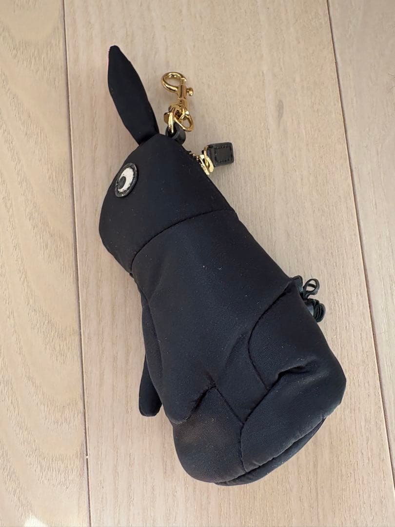 Anya Hindmarch アニヤハインドマーチ ウサギ型エコバッグ 黒