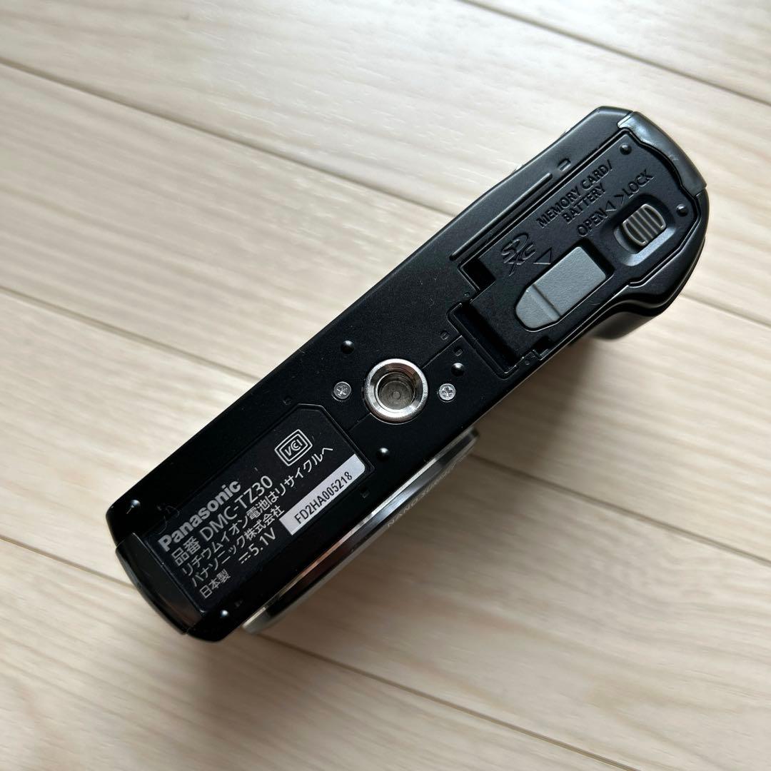 美品 LUMIX DMC-TZ30 ブラック デジカメ