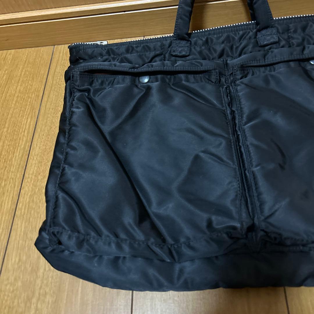 超美品✨ポーター タンカー シュートヘルメット ビジネスバッグ A4可 ブラック