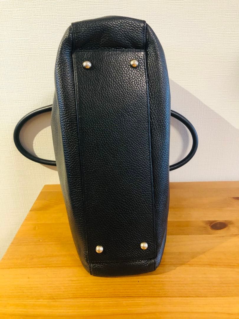 Paul Smith ビジネスバック　レザー　ネイビー