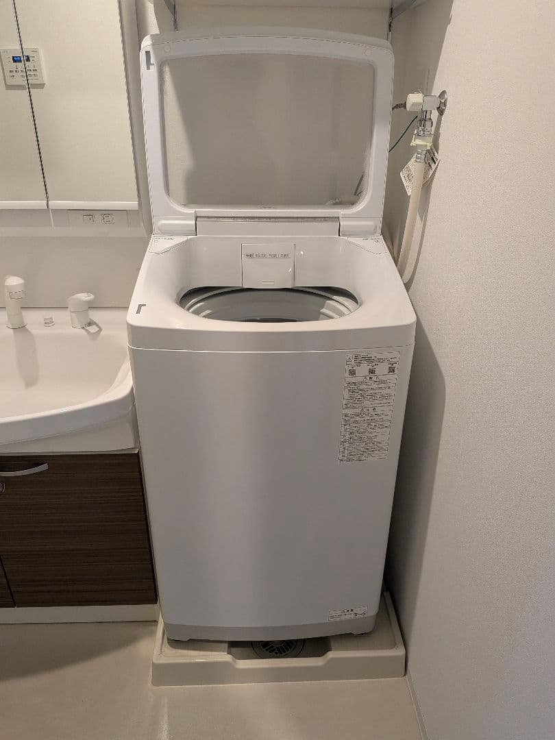 AQUA Prette 縦型洗濯機 本体 ホワイト