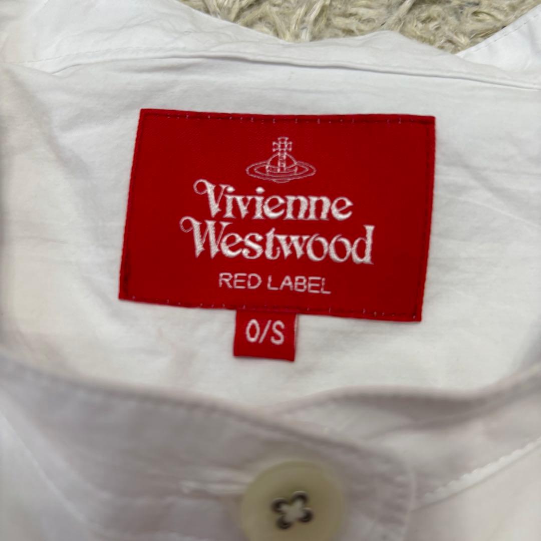 希少　ヴィヴィアンウエストウッド ラブフリル シャツ ワンピース ピンタック