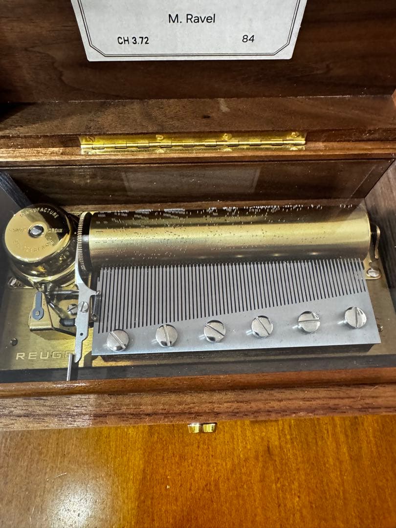 REUGE 72弁 Bolero 3 Parts オルゴール