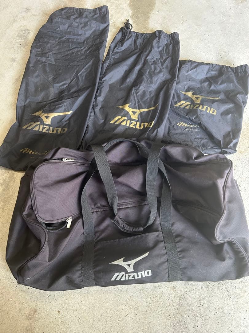 ミズノプロ　軟式用　キャッチャー用具 収納袋フルセット