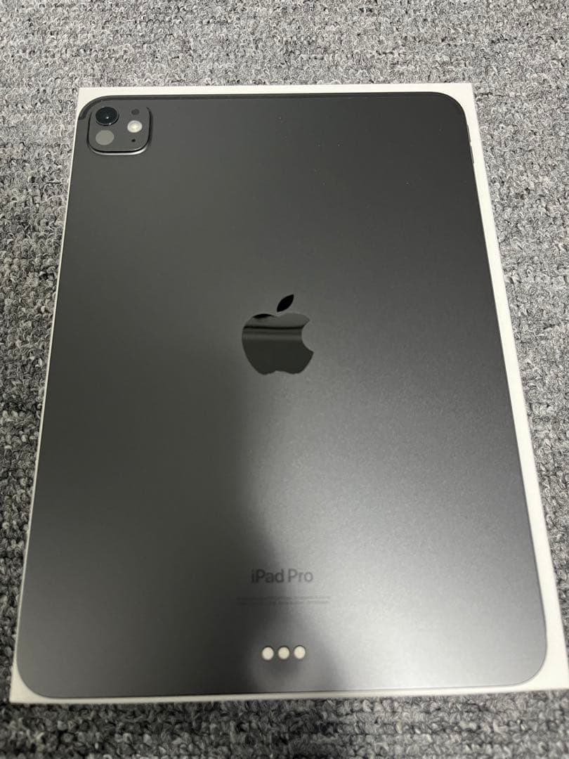iPad Pro(M4)11インチ:256GB、Wi-Fiモデルスペースブラック