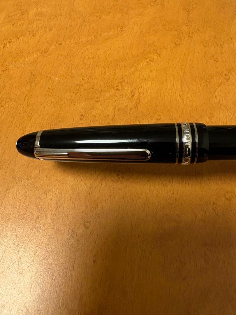 【未使用品】モンブラン マイスターシュテュック プラチナ 持ち運び用純正ケース付