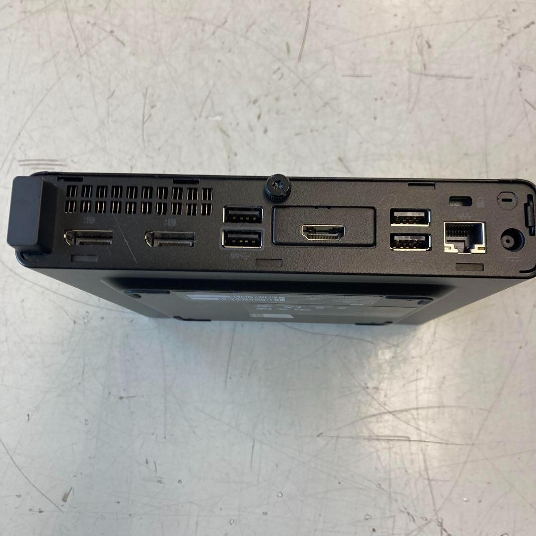 ミニPC #Q HP EliteDesk800G4DM 35W i7 16G SSD256