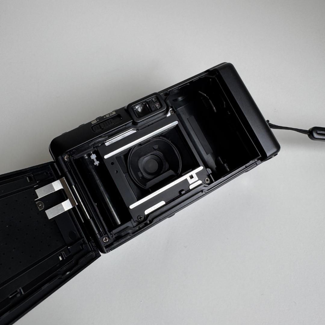 【美品】PENTAX ESPIO mini ブラック コンパクトフィルムカメラ