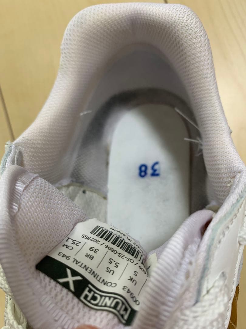 【値下げ】MUNICH CONTINENTAL フットサルシューズ
