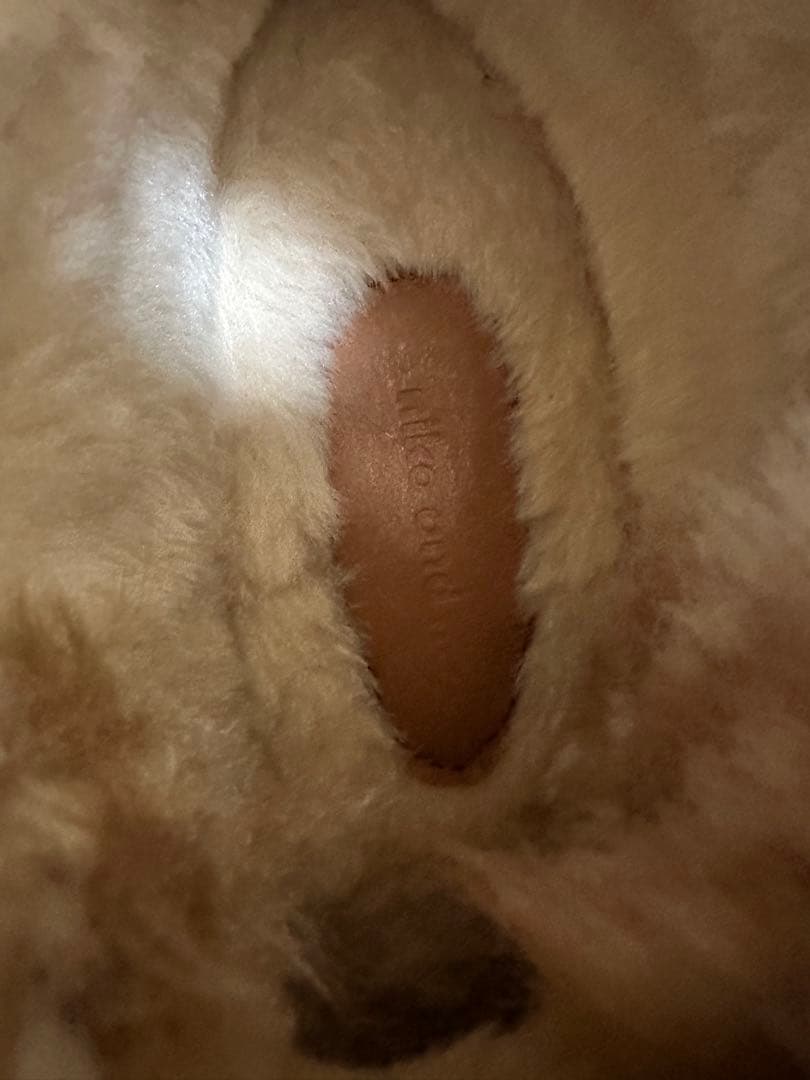 ニコアンド niko and… オリジナルフェイクムートンモカシンブーツ S