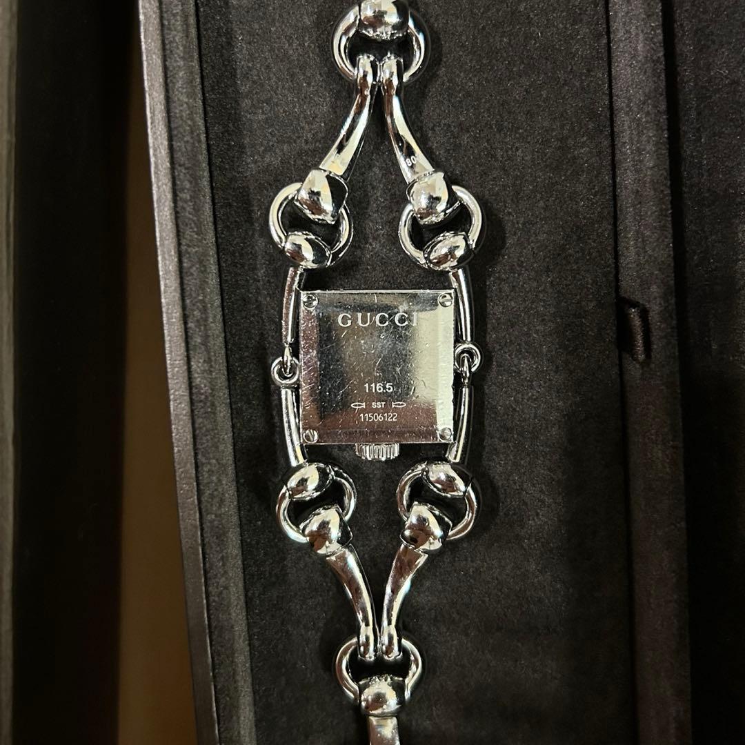 GUCCI シルバー 時計 116.5