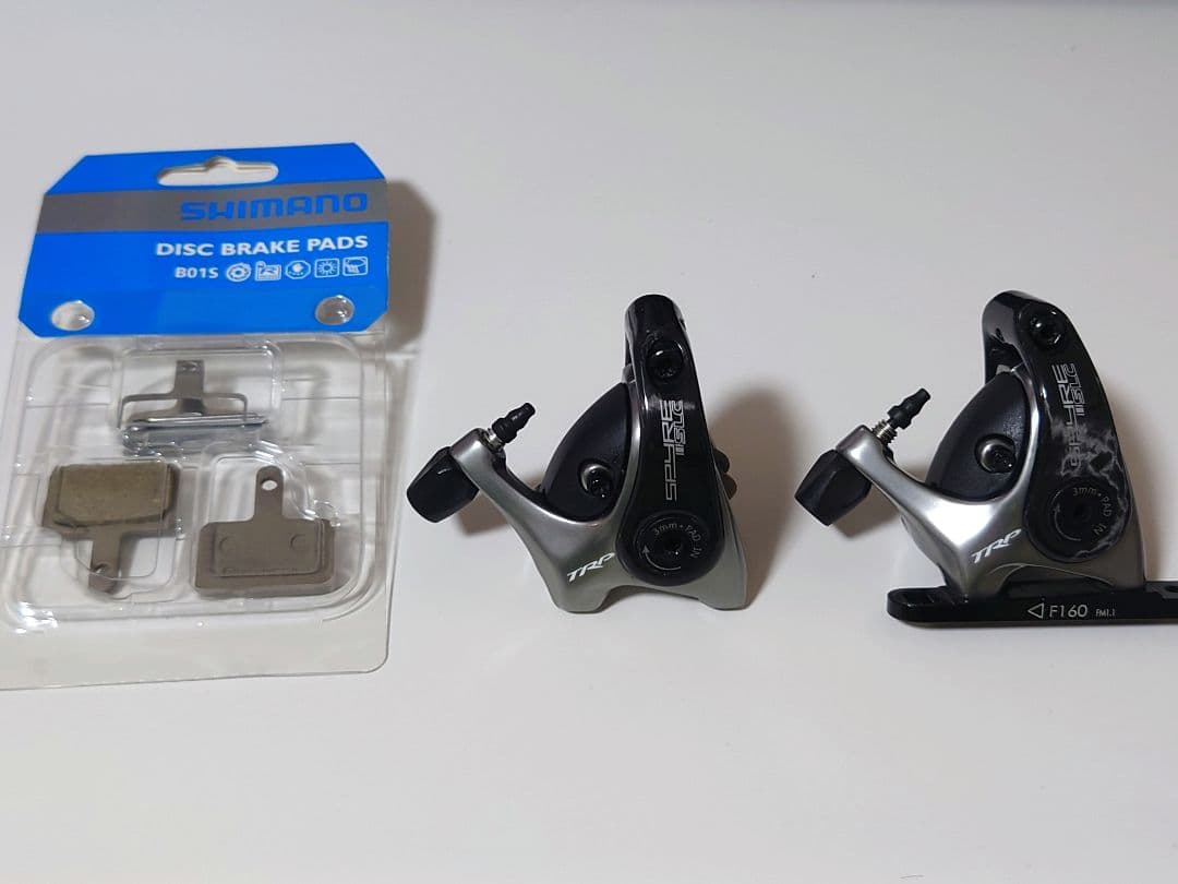 TRP SPYRE SLC機械式ディスクブレーキ（前後セット）