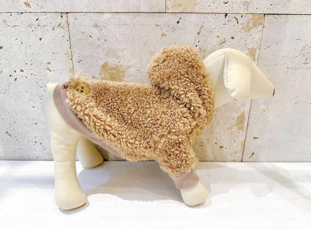 デニムローズ　ワッペンボアジャケット