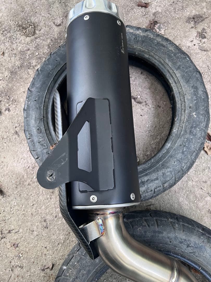 CL250 500用　ARROW EXHAUST ブラック マフラー　ホンダ